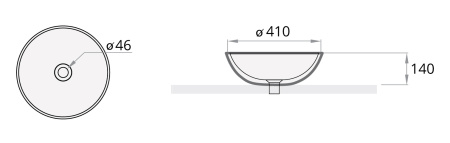 Washbasin-Round-ON-drawing-1